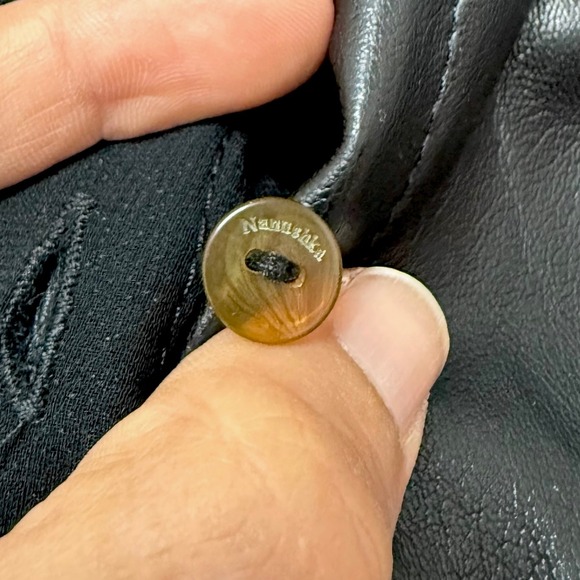 NANUSHKA Black Meda Vegan Leather Miniskirt Women's‎ Size XS - Picture 6 of 12